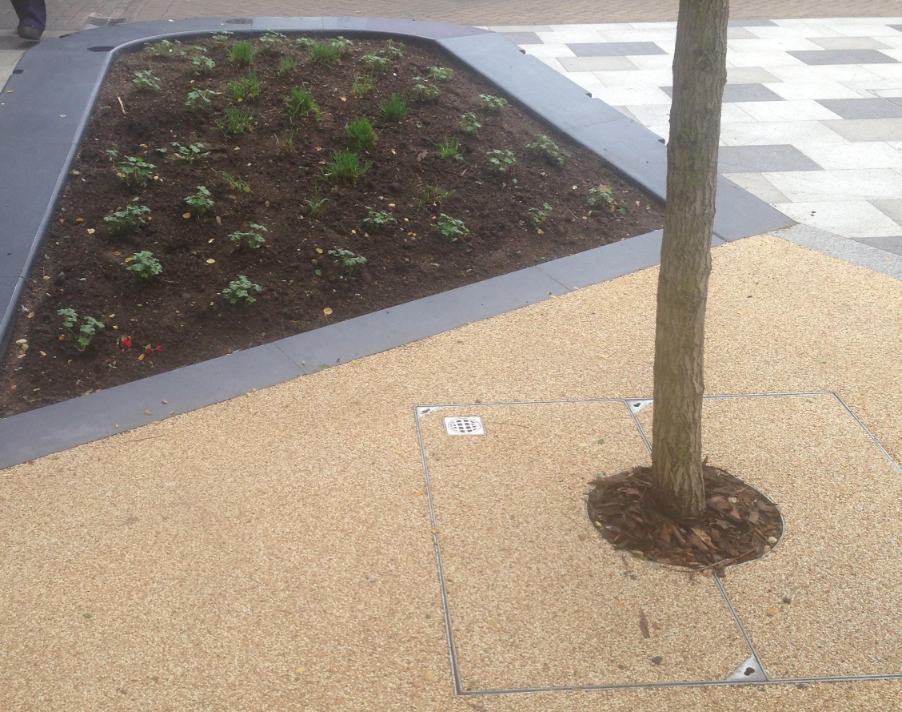 Green-tech supplies landscaping materials for new-look Stevenage Town Centre